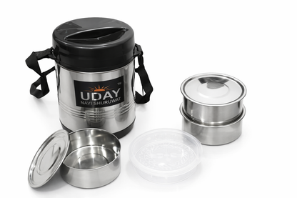 Stainless Steel Tiffin Box – Perfect for Office & School