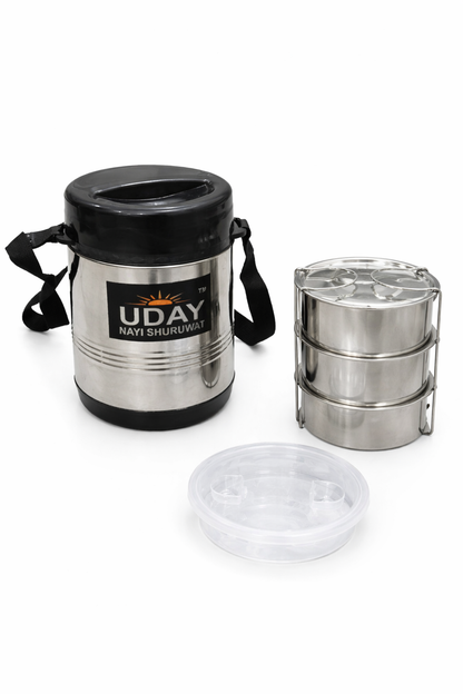 Stainless Steel Tiffin Box – Perfect for Office & School